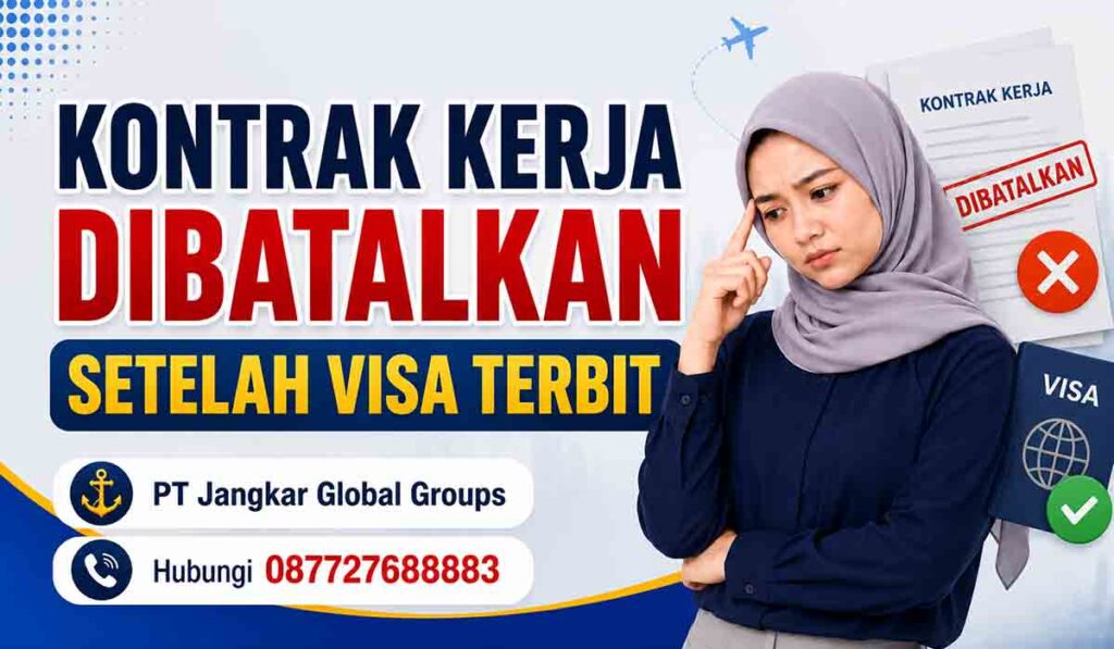 Kontrak Kerja Dibatalkan Setelah Visa Terbit