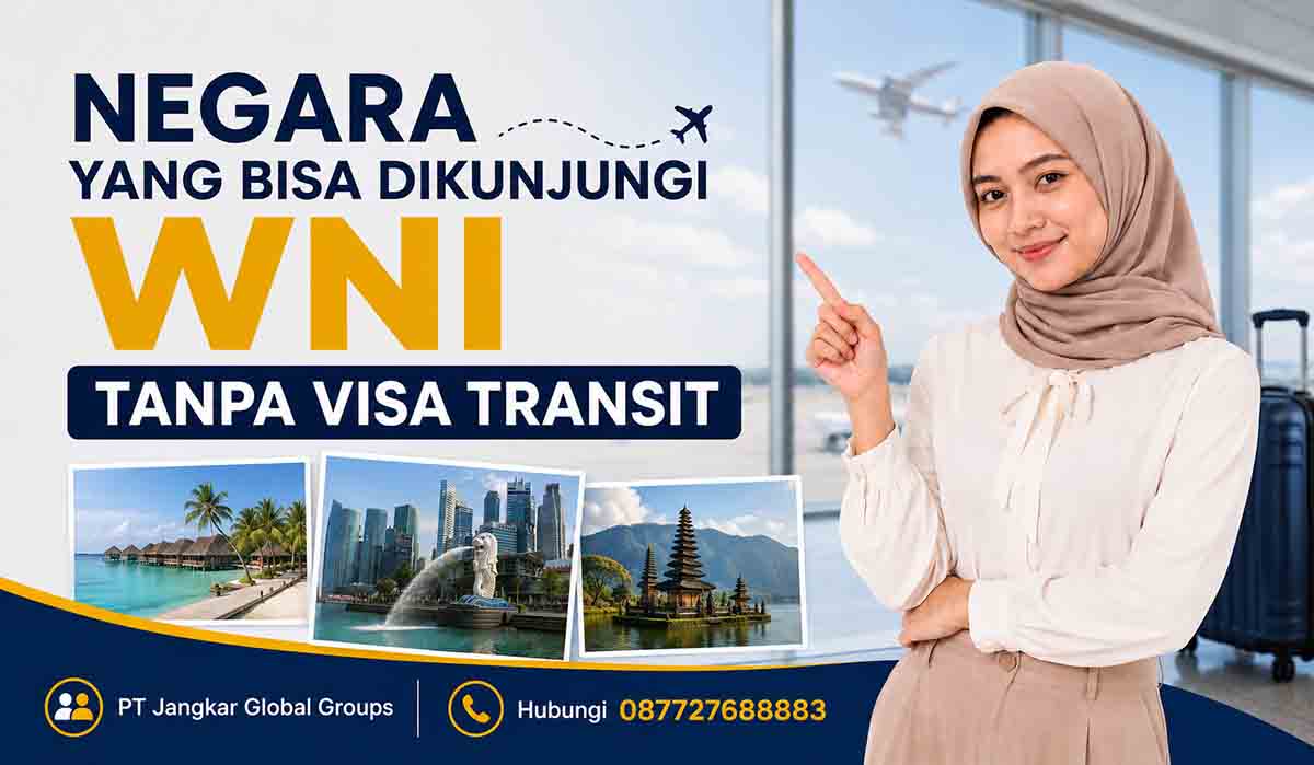 Negara yang Bisa Dikunjungi WNI Tanpa Visa Transit