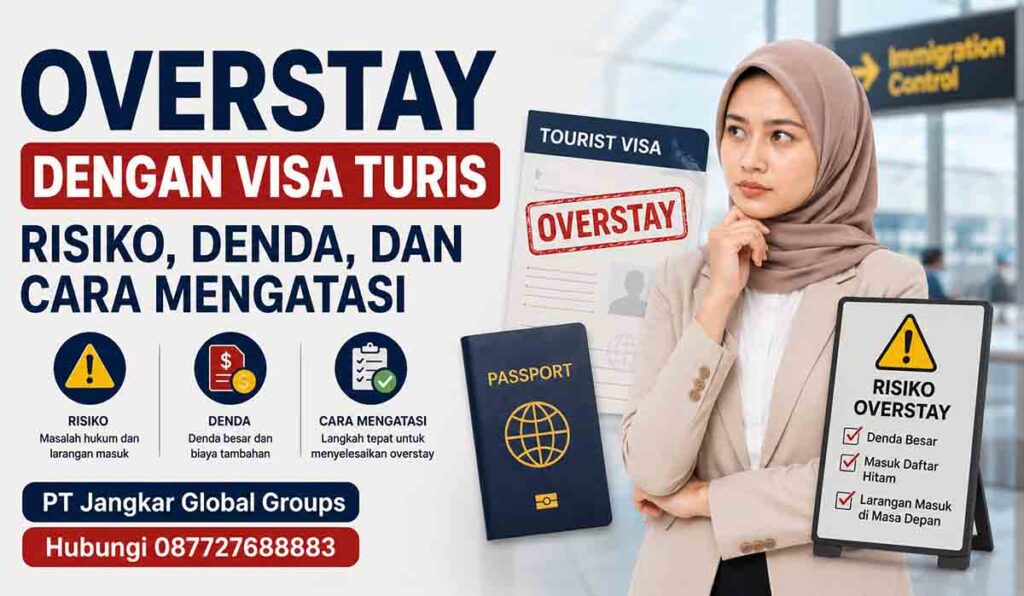 Overstay dengan Visa Turis Risiko, Denda, dan Cara Mengatasinya