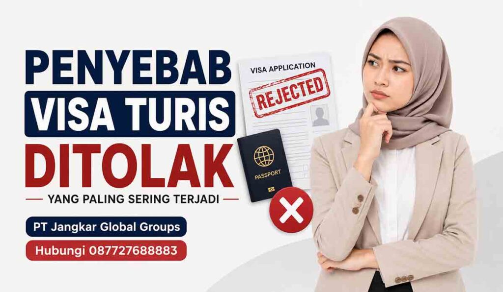Penyebab Visa Turis Ditolak yang Paling Sering Terjadi