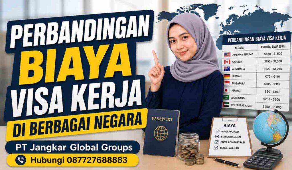 Perbandingan Biaya Visa Kerja di Berbagai Negara