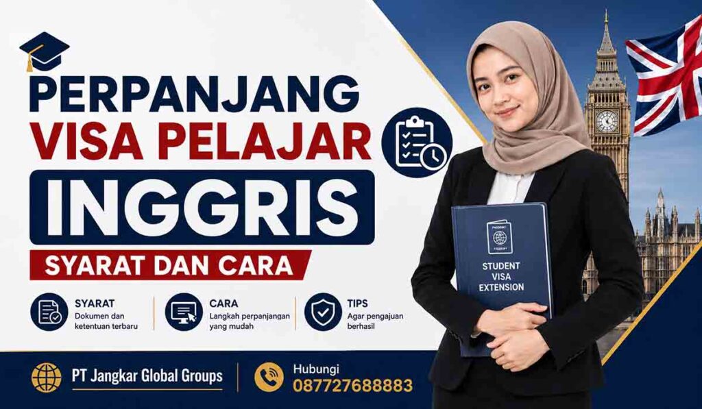 Perpanjang Visa Pelajar Inggris Syarat dan Cara