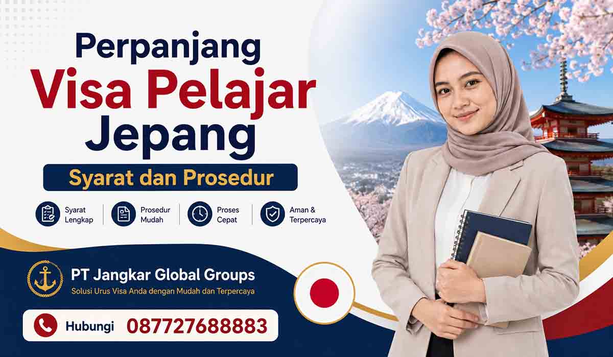 Perpanjang Visa Pelajar Jepang Syarat dan Prosedur