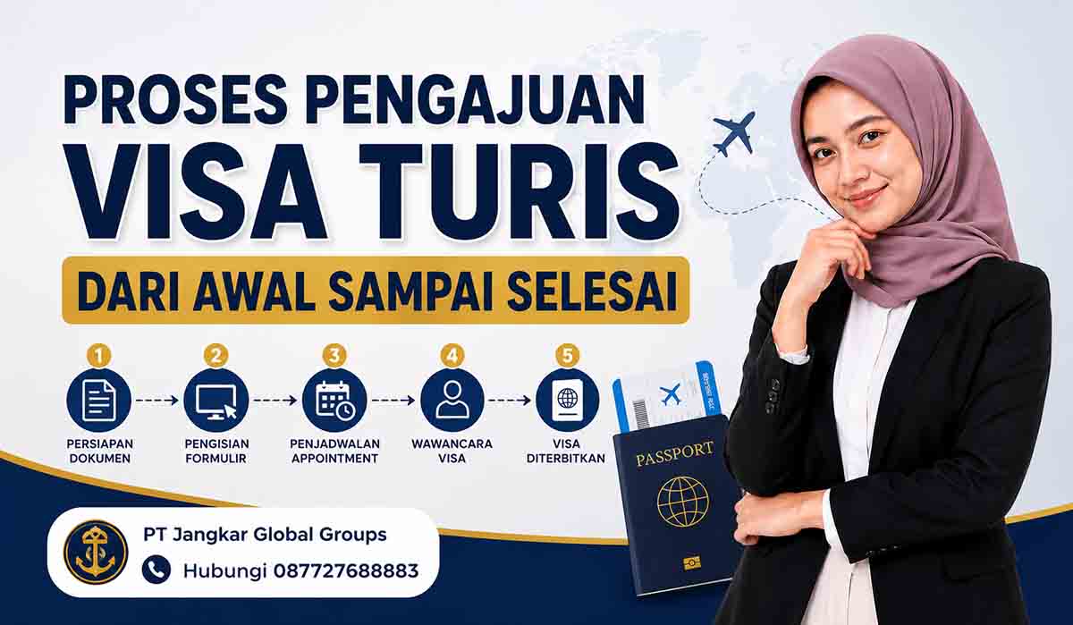 Proses Pengajuan Visa Turis dari Awal Sampai Selesai