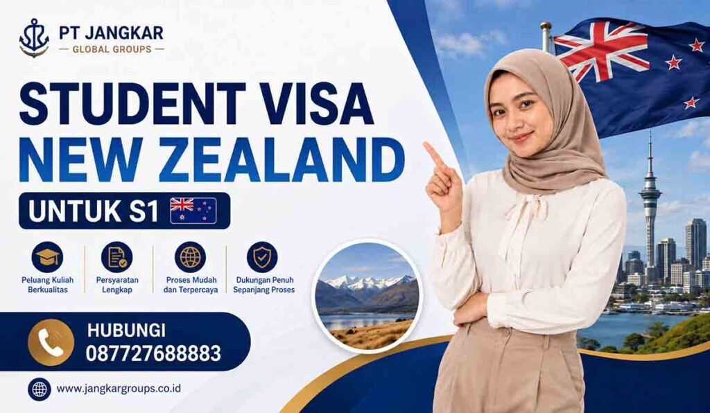 Student Visa New Zealand untuk S1