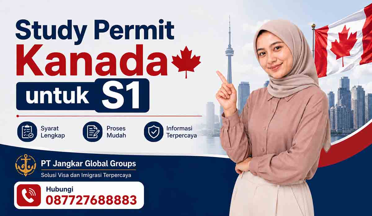 Study Permit Kanada untuk S1