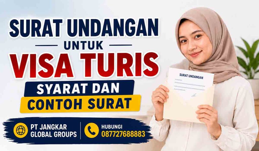 Surat Undangan untuk Visa Turis Syarat dan Contoh Surat