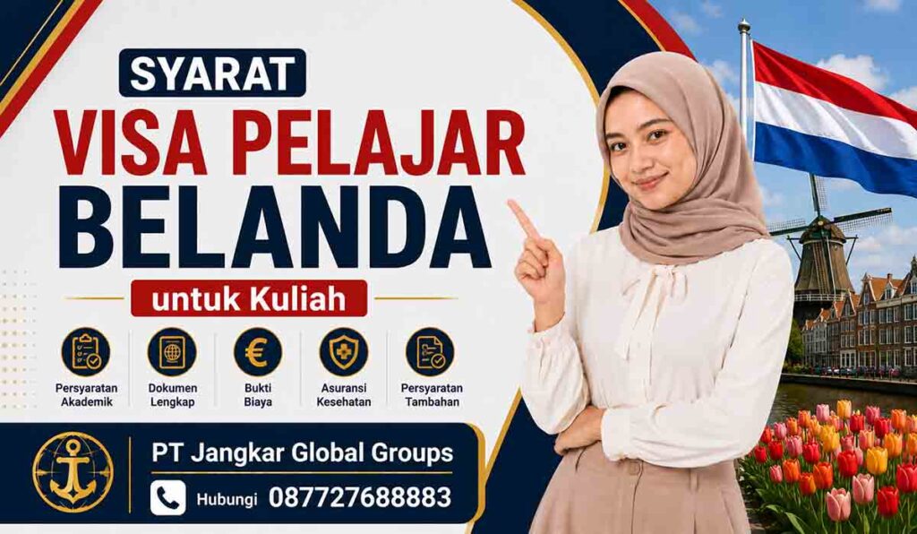 Syarat Visa Pelajar Belanda untuk Kuliah