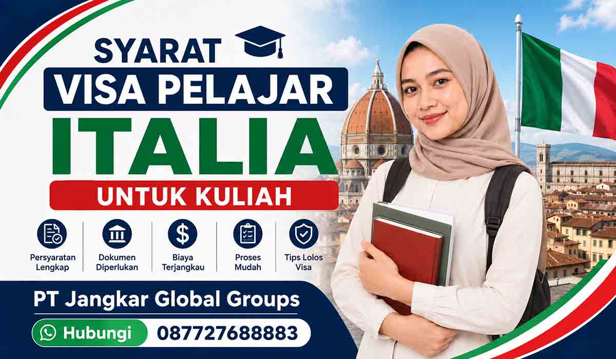 Syarat Visa Pelajar Italia untuk Kuliah