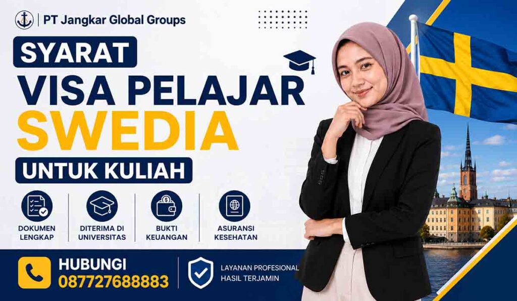 Syarat Visa Pelajar Swedia untuk Kuliah