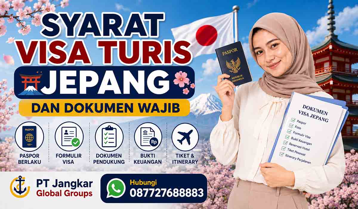 Syarat Visa Turis Jepang dan Dokumen Wajib