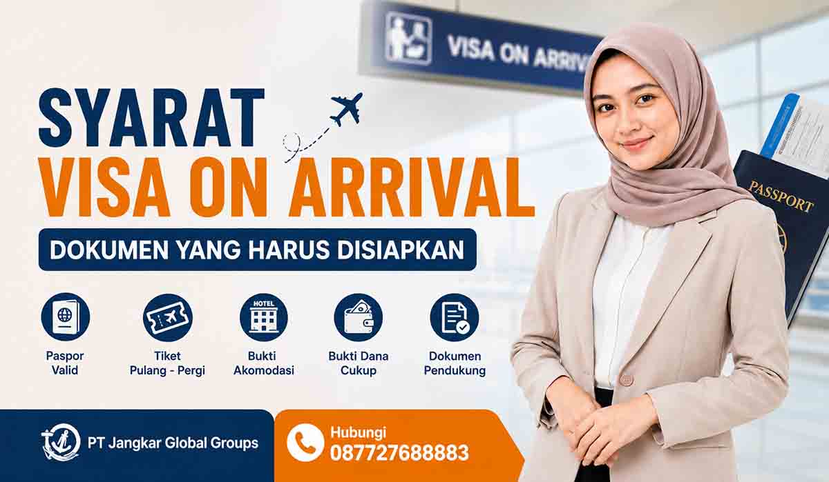 Syarat Visa on Arrival Dokumen yang Harus Disiapkan