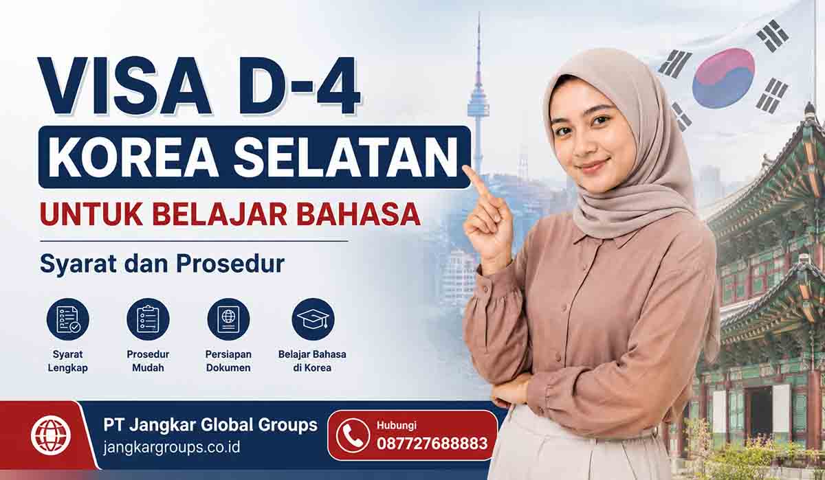 Visa D-4 Korea Selatan untuk Belajar Bahasa Syarat dan Prosedur