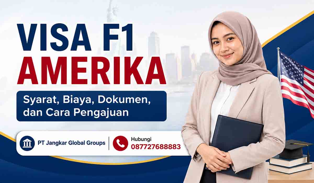 Visa F1 Amerika Syarat, Biaya, Dokumen, dan Cara Pengajuan