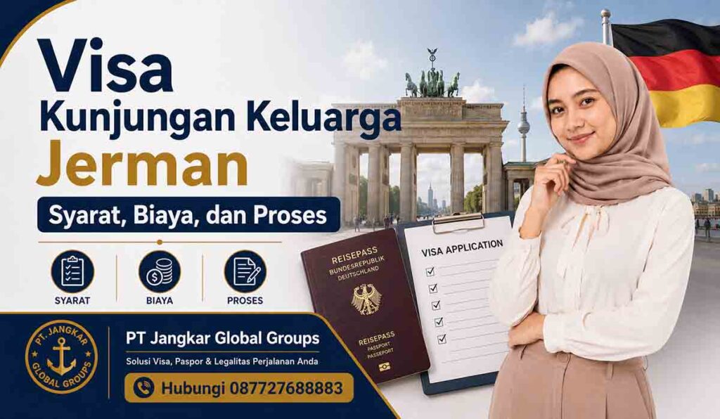 Visa Kunjungan Keluarga Jerman Syarat, Biaya, dan Proses