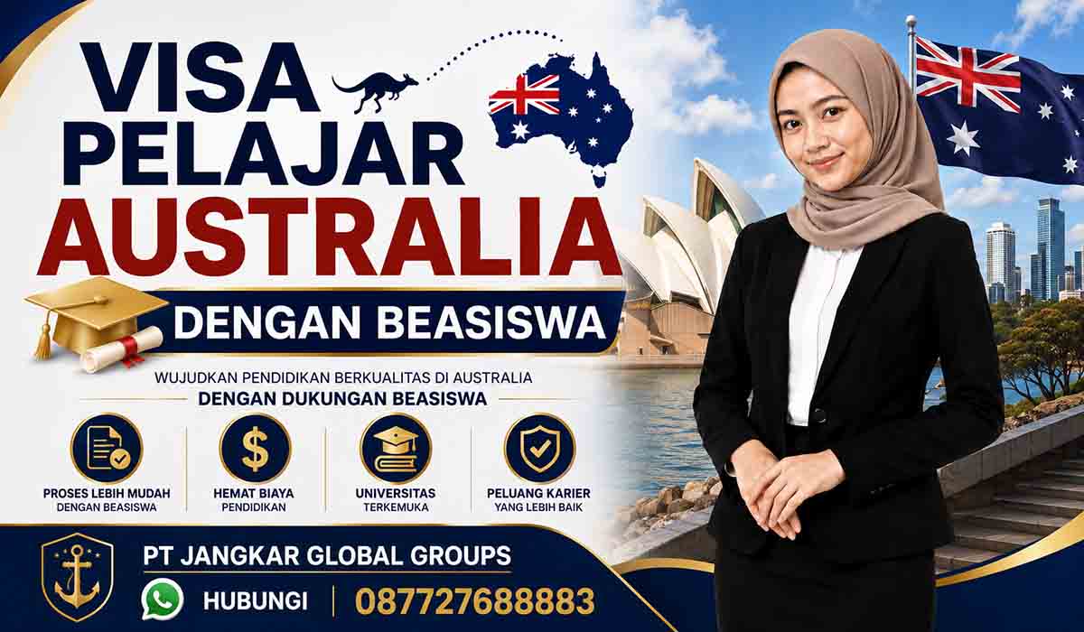 Visa Pelajar Australia dengan Beasiswa