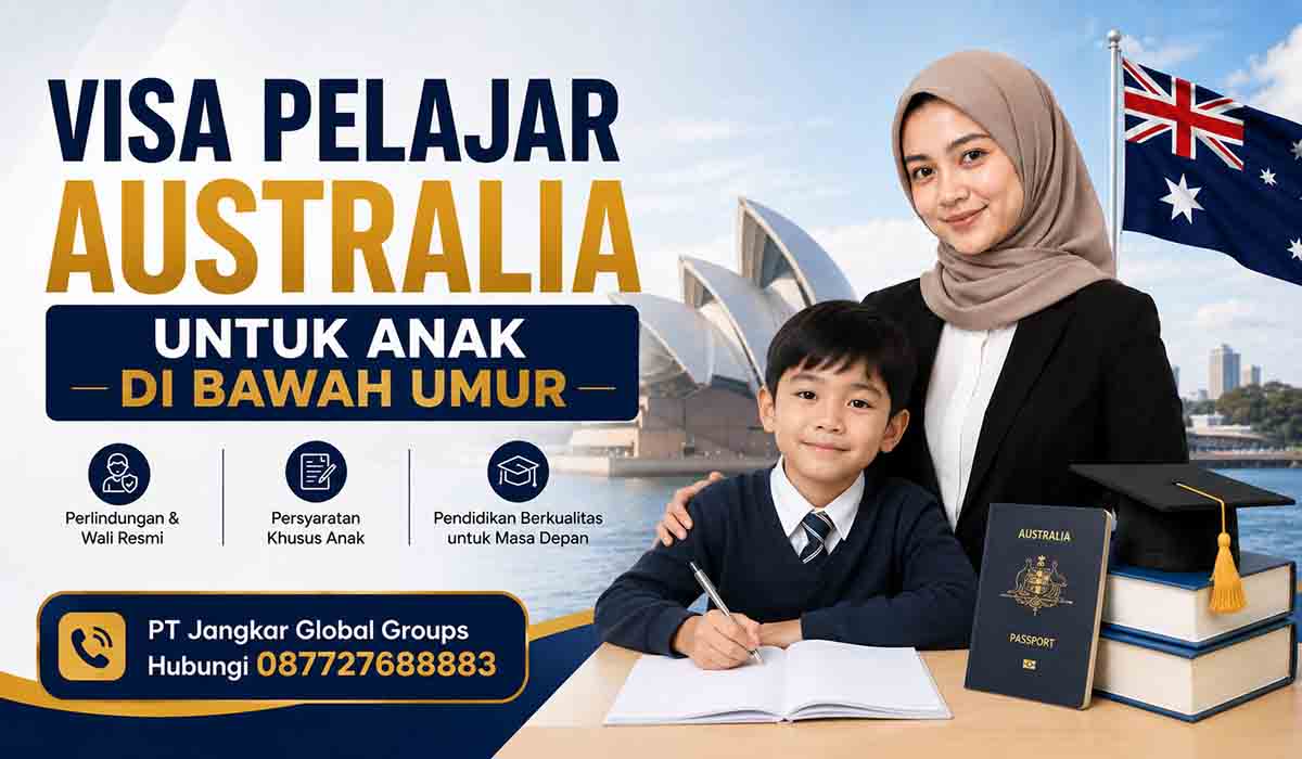Visa Pelajar Australia untuk Anak di Bawah Umur