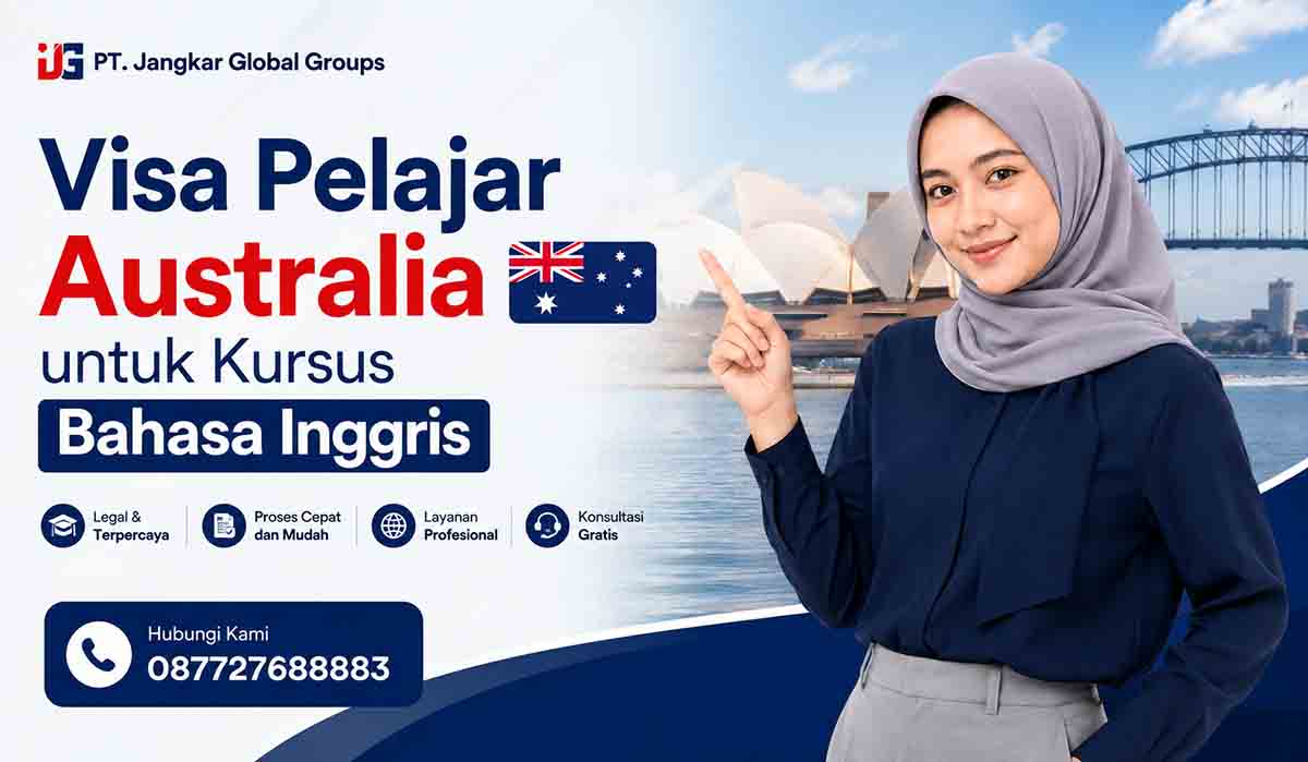 Visa Pelajar Australia untuk Kursus Bahasa Inggris