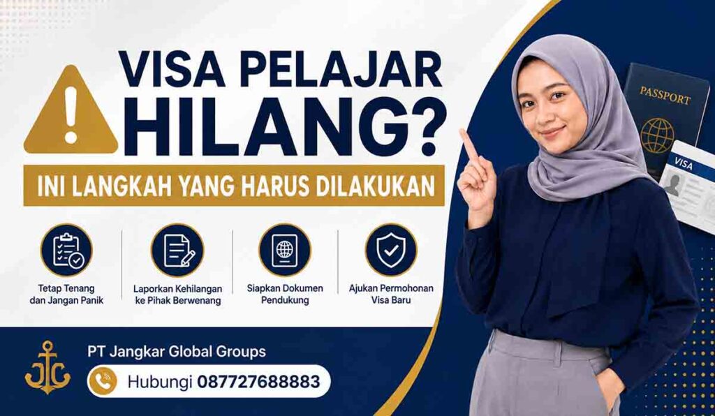 Visa Pelajar Hilang Ini Langkah yang Harus Dilakukan