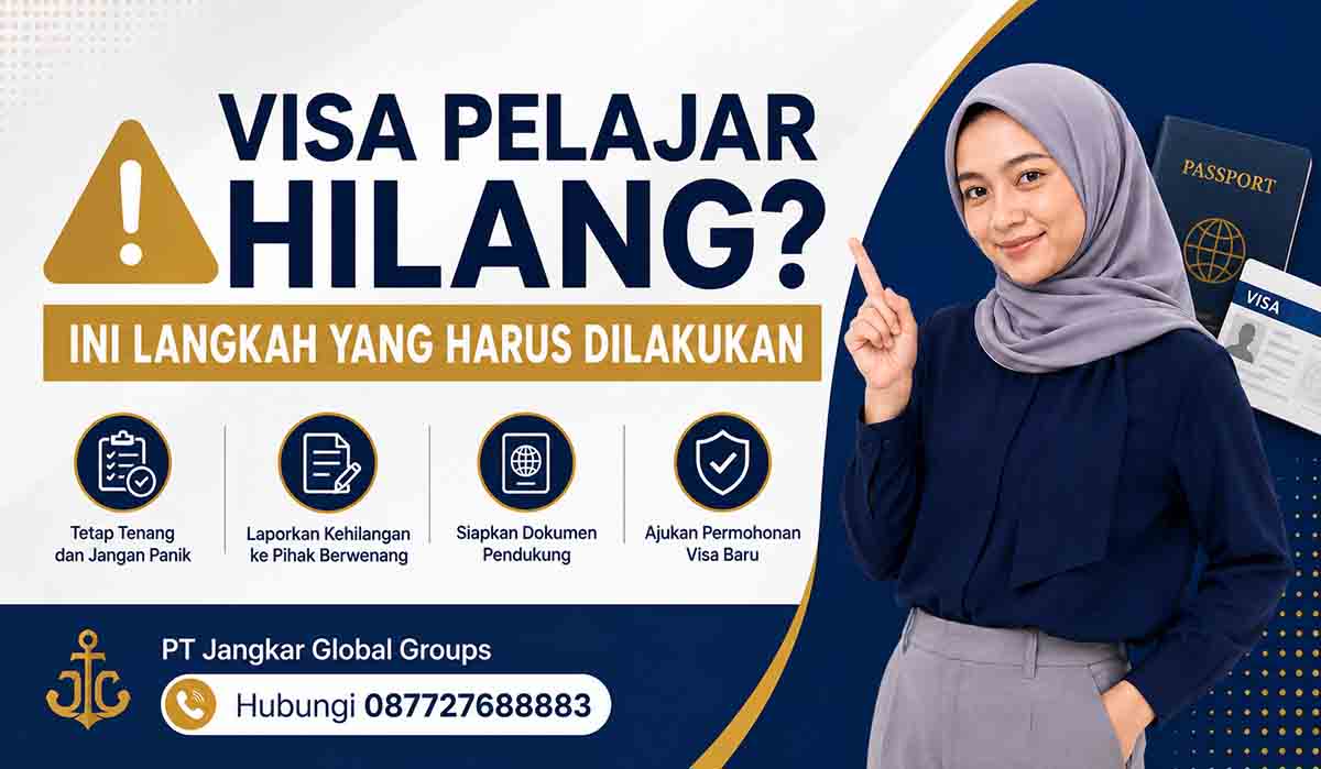 Visa Pelajar Hilang Ini Langkah yang Harus Dilakukan