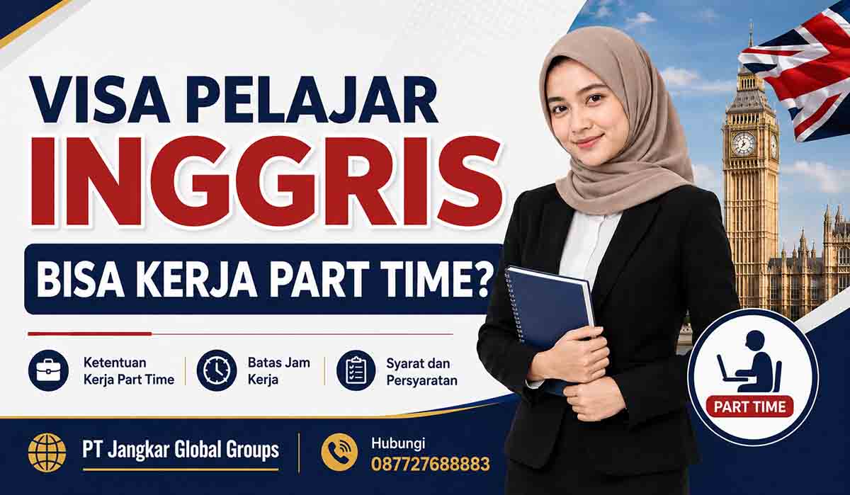Visa Pelajar Inggris Bisa Kerja Part Time