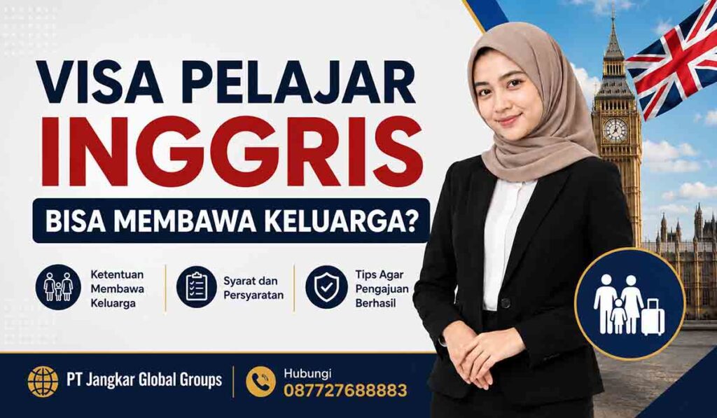Visa Pelajar Inggris Bisa Membawa Keluarga