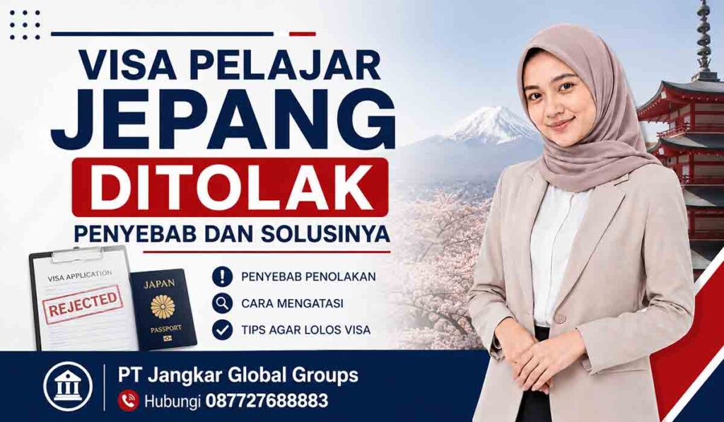 Visa Pelajar Jepang Ditolak Penyebab dan Solusinya