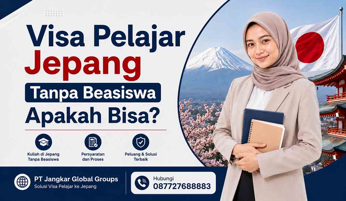 Visa Pelajar Jepang Tanpa Beasiswa Apakah Bisa