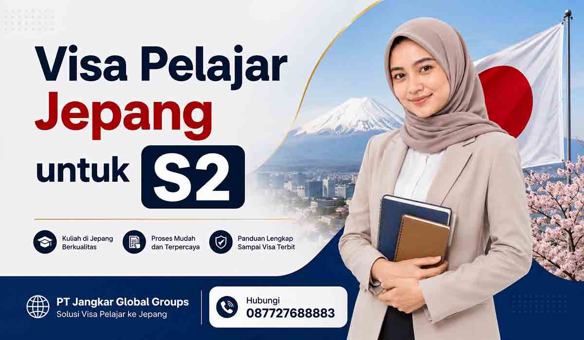 Visa Pelajar Jepang untuk S2