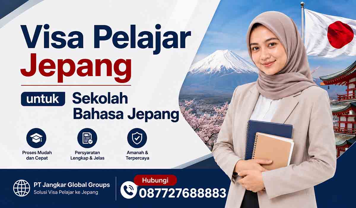 Visa Pelajar Jepang untuk Sekolah Bahasa Jepang