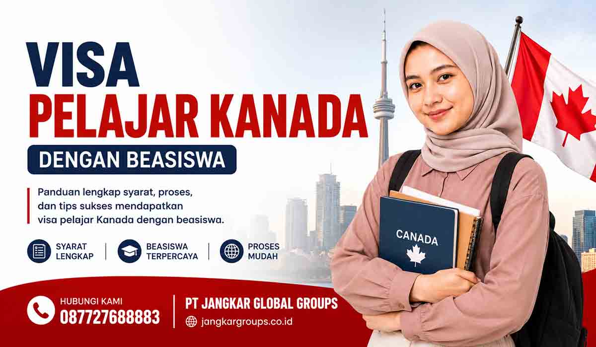 Visa Pelajar Kanada dengan Beasiswa