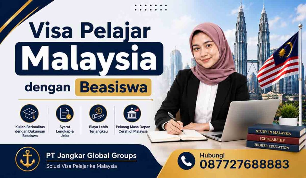 Visa Pelajar Malaysia dengan Beasiswa