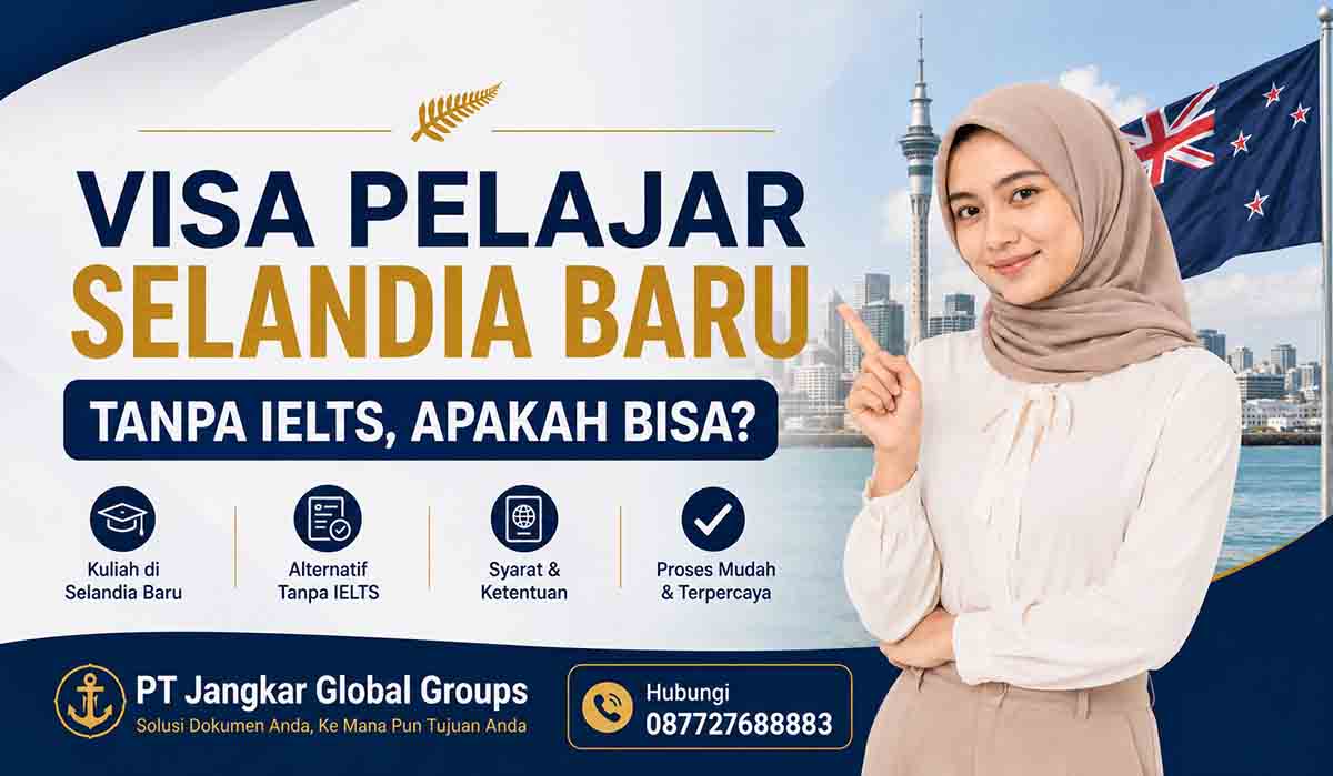 Visa Pelajar Selandia Baru Tanpa IELTS, Apakah Bisa