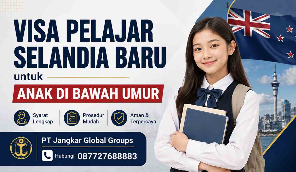 Visa Pelajar Selandia Baru untuk Anak di Bawah Umur
