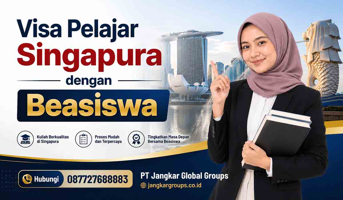 Visa Pelajar Singapura dengan Beasiswa