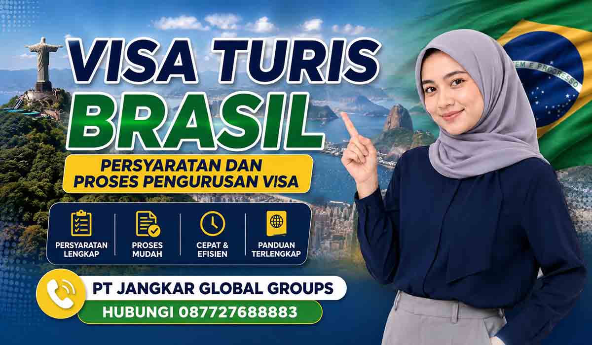 Visa Turis Brasil Persyaratan dan Proses Pengurusan Visa