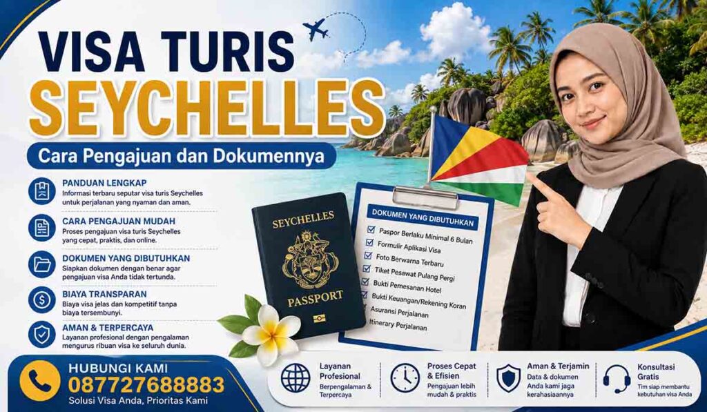 Visa Turis Seychelles Cara Pengajuan dan Dokumennya