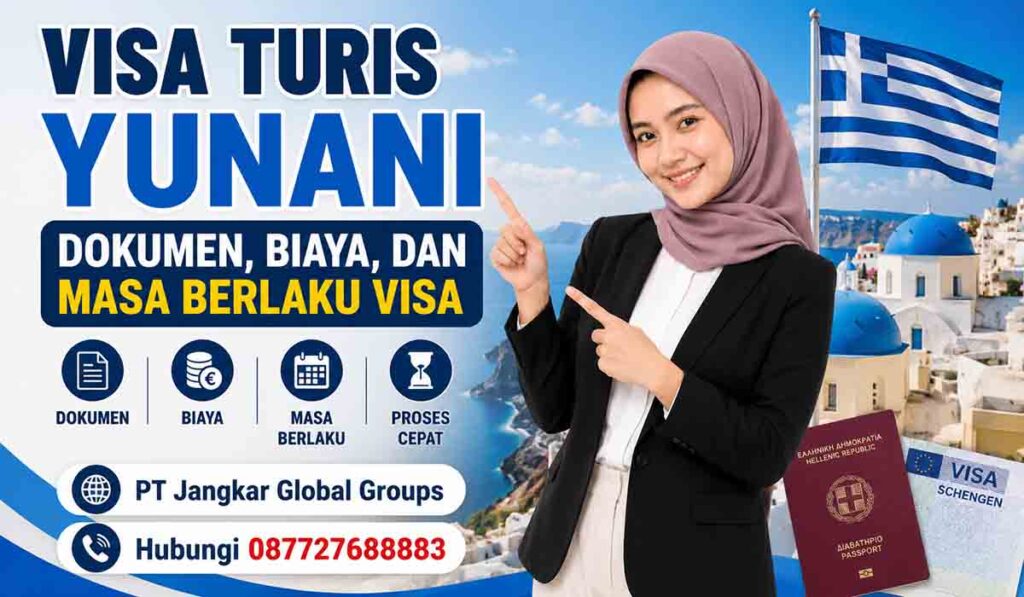 Visa Turis Yunani Dokumen, Biaya, dan Masa Berlaku Visa
