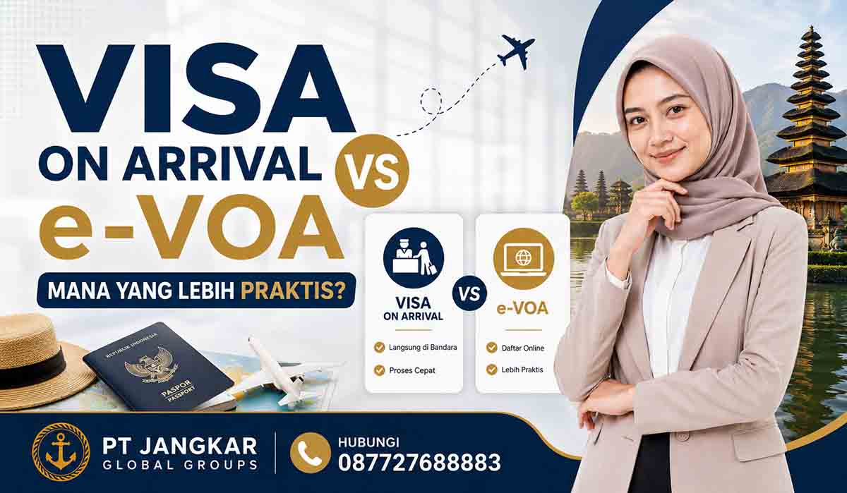 Visa on Arrival vs e-VOA Mana yang Lebih Praktis