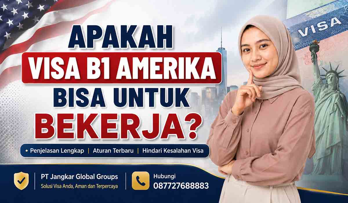Apakah Visa B1 Amerika Bisa untuk Bekerja