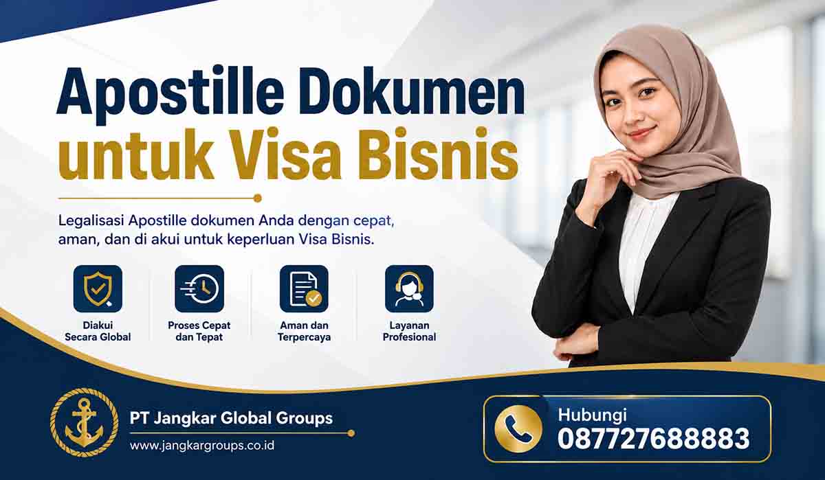 Apostille Dokumen untuk Visa Bisnis