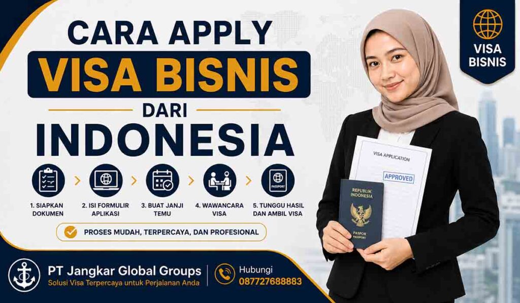 Cara Apply Visa Bisnis dari Indonesia