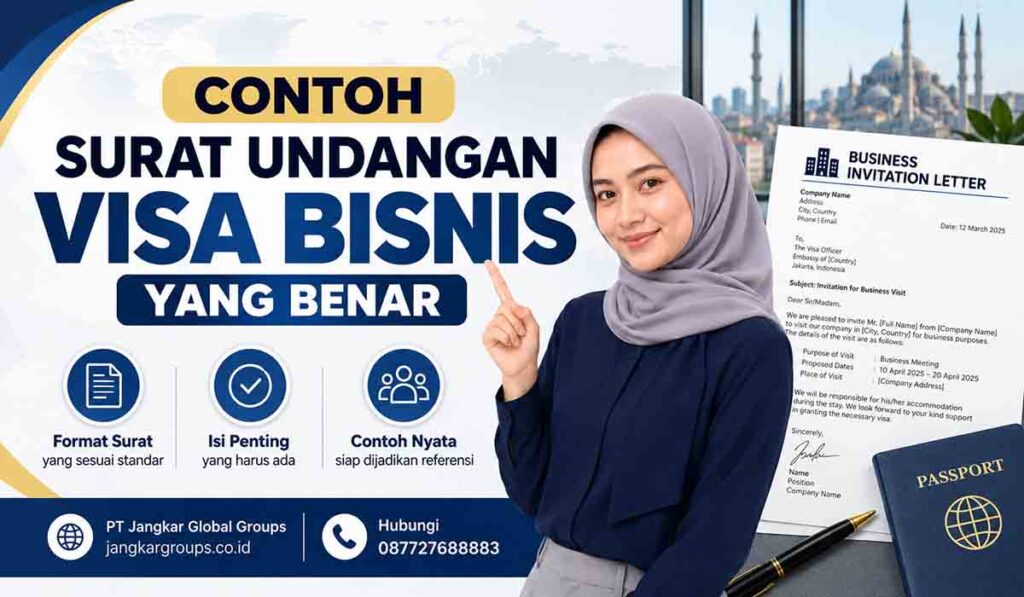 Contoh Surat Undangan Visa Bisnis yang Benar
