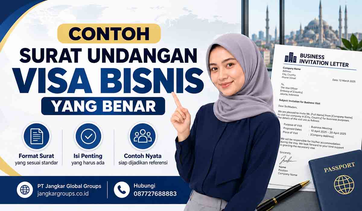 Contoh Surat Undangan Visa Bisnis yang Benar