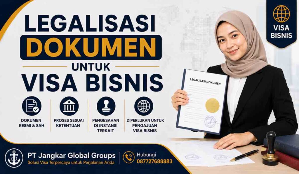 Legalisasi Dokumen untuk Visa Bisnis