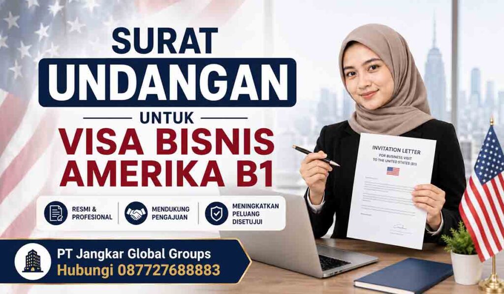 Surat Undangan untuk Visa Bisnis Amerika B1