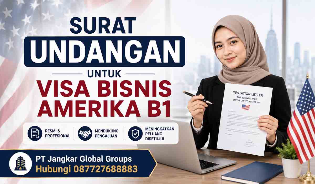 Surat Undangan untuk Visa Bisnis Amerika B1