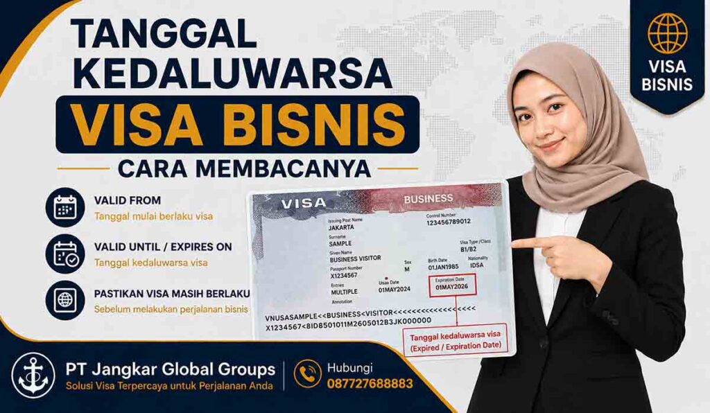 Tanggal Kedaluwarsa Visa Bisnis Cara Membacanya