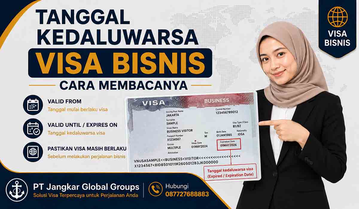 Tanggal Kedaluwarsa Visa Bisnis Cara Membacanya