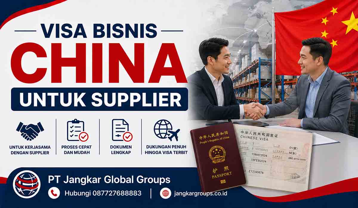 Visa Bisnis China untuk Supplier